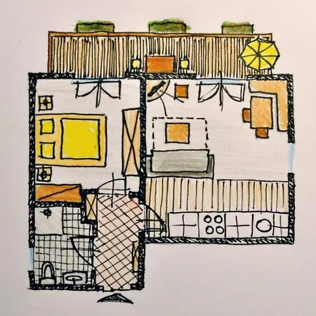 Apartamento Ferienwohnung Alena *